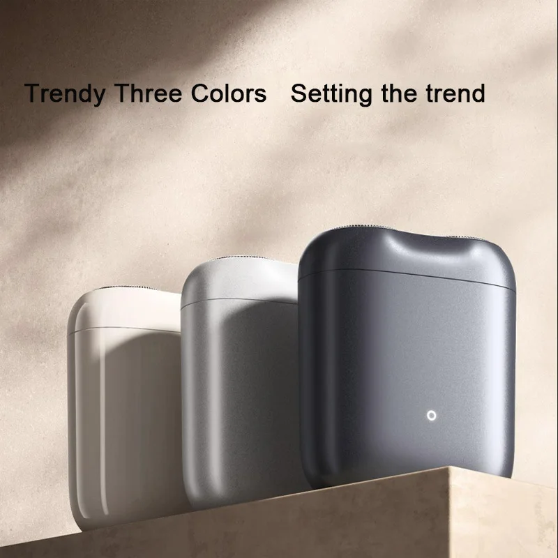 Xiaomi MiJia Electric Shavers S200 Portable Razor Men Type-C Dry Wet Shaving Washable CN Version