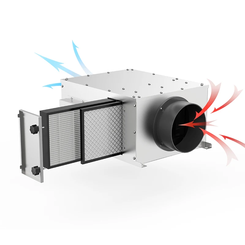 PM 2.5 99.2% efficient purification air purifier 260 volume smart home ceiling type clean fresh air ventilation system