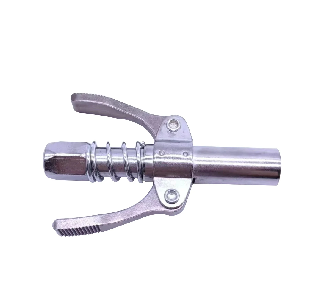Grease Gun Oil Injection Nozzle Oil Pump Car Excavator Grease Filling Head Syringe Lubricant 10000 PSI