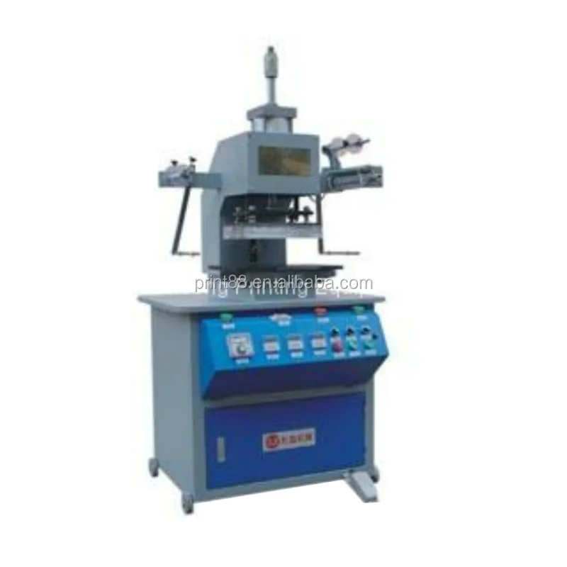 LC Brand Factory Hot Hotfoil Logo Label Stamping Machine Hologram Foil Stamping Press Printer Machine For Paper Book Cover Label