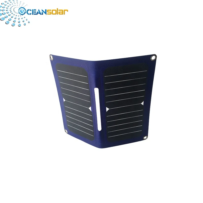 
Waterproof High Efficiency Sunpower Folding Solar Charger 15W 14W 5V 