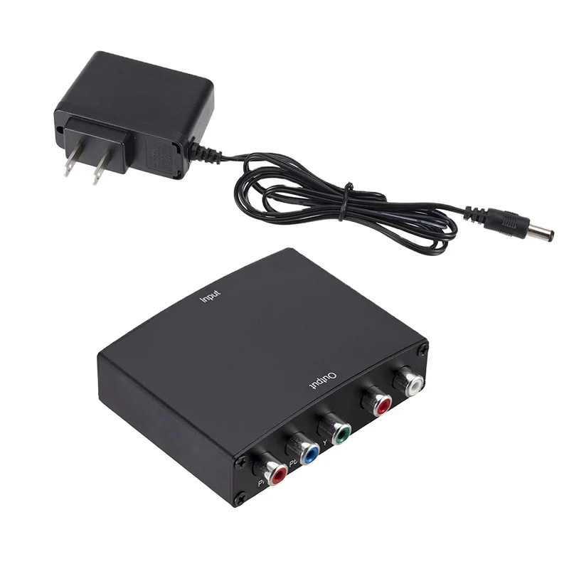 HDMI Converter to 5RCA (YPbPr)  720P /1080P for multimedia HDMI to YPbPr Component 5RCA (YPbPr) + Analog Audio(R/L) RAC