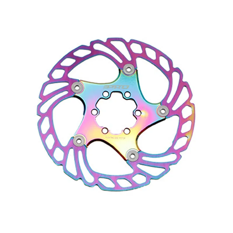 Color MTB discs Aluminum Steel hydraulic front  disc brake mountain bikes parts