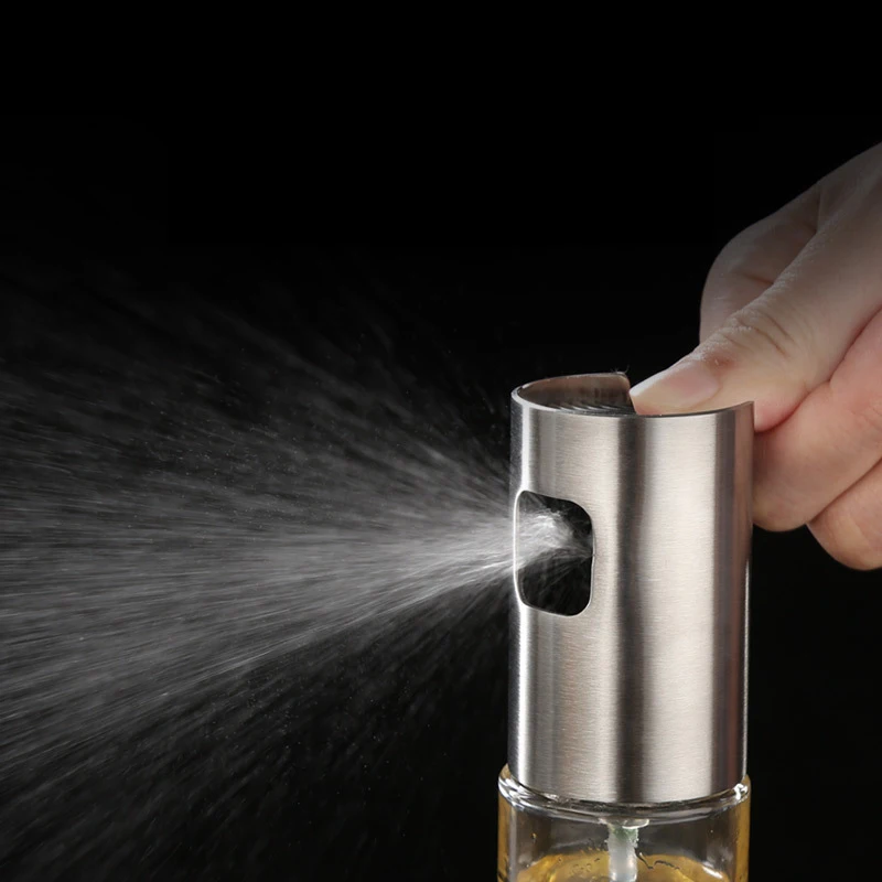 100ml 200ml glass sprayer oil spray bottle for cooking