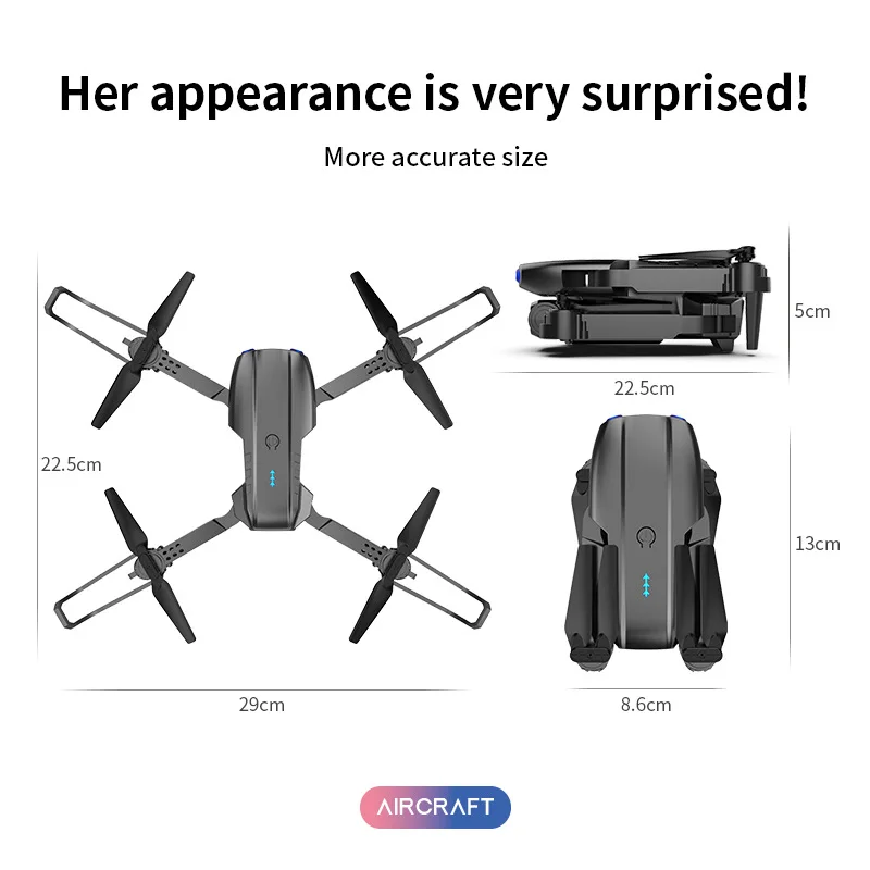 Hd Camera Wifi Follow Me Gps Drone With Long Distance Control