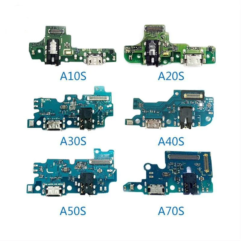 Wholesale mobile USB Charger Charging Port Flex Cable Dock Connector For Samsung A20 A30 A40 A50 A60 A70 A80 A20S A30S A50S A90