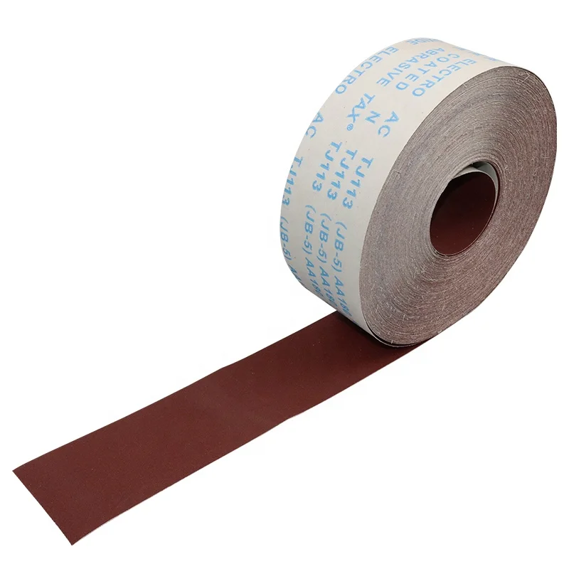 abrasive cloth roll TJ113 soft cloth  Sand paper roll