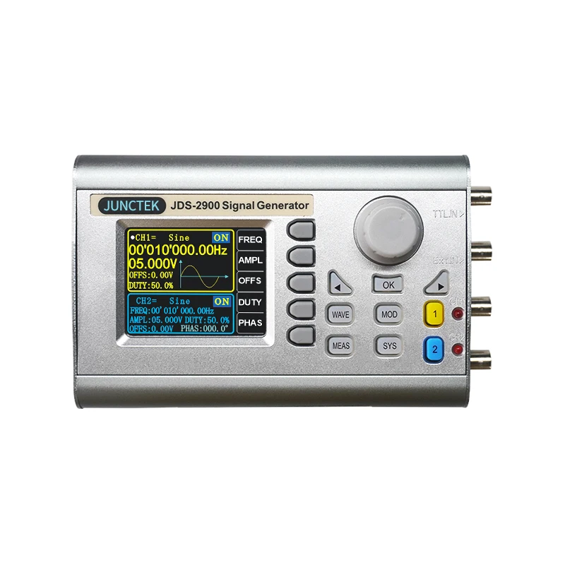 
JUNCTEK JDS2900 60MHz digital control arbitrary wave signal generator with EU plug type Sweep frequency 