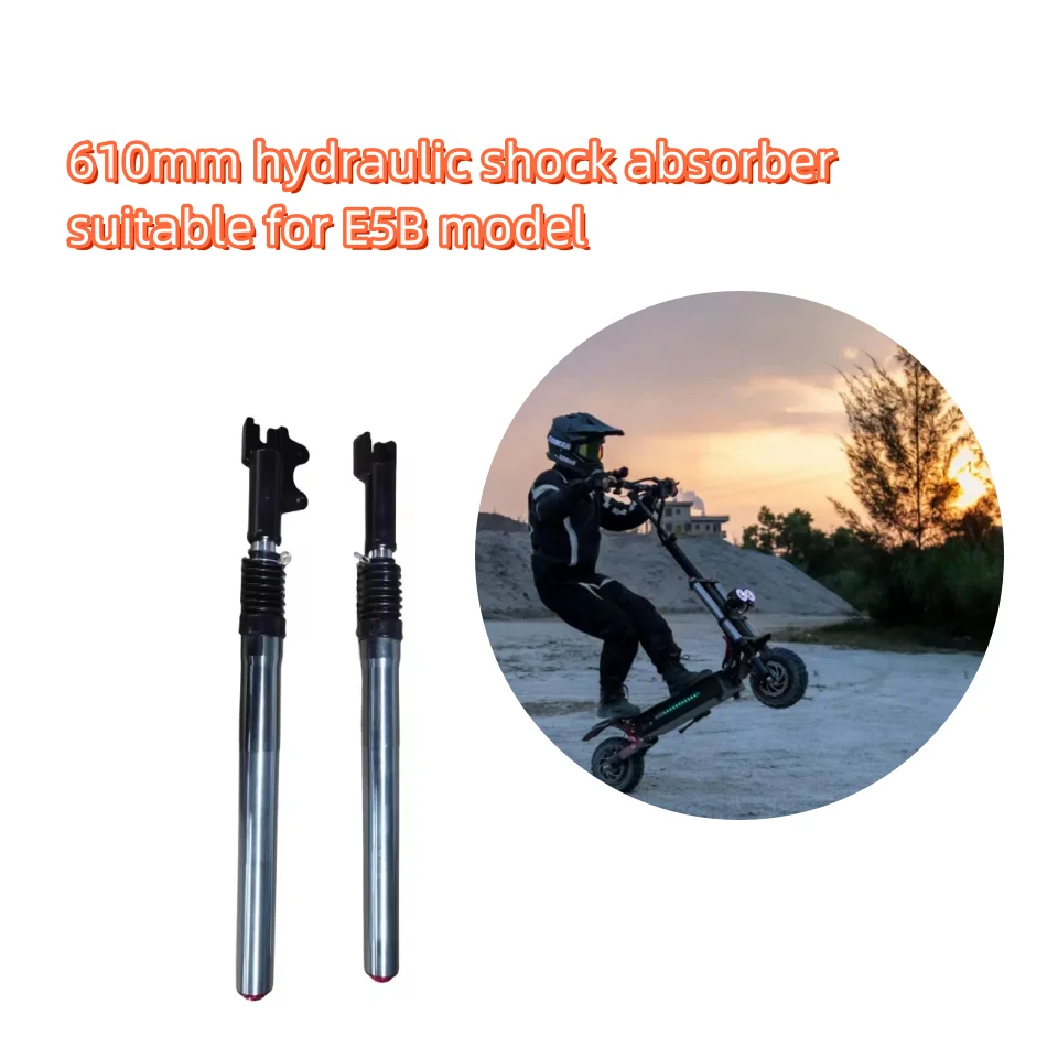Geofought electric scooter motorcycle accessories 610mm/630mm length hydraulic shock absorber for 11/13/14inch scooter