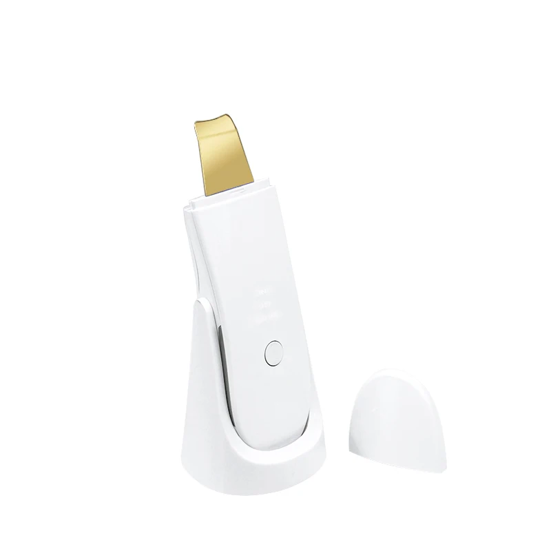 Blackhead Removal Micro-current Ultrasonic Skin Scrubber EMS Skin Care Device Facial Skin Scrubber with Spray