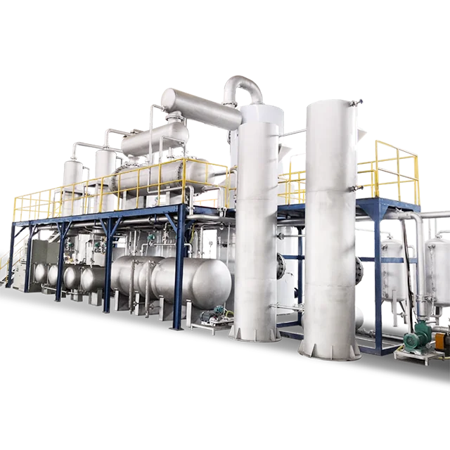 Vbolt car used engine oil to diesel  recycling machine automatic  distillation plant manufacturer