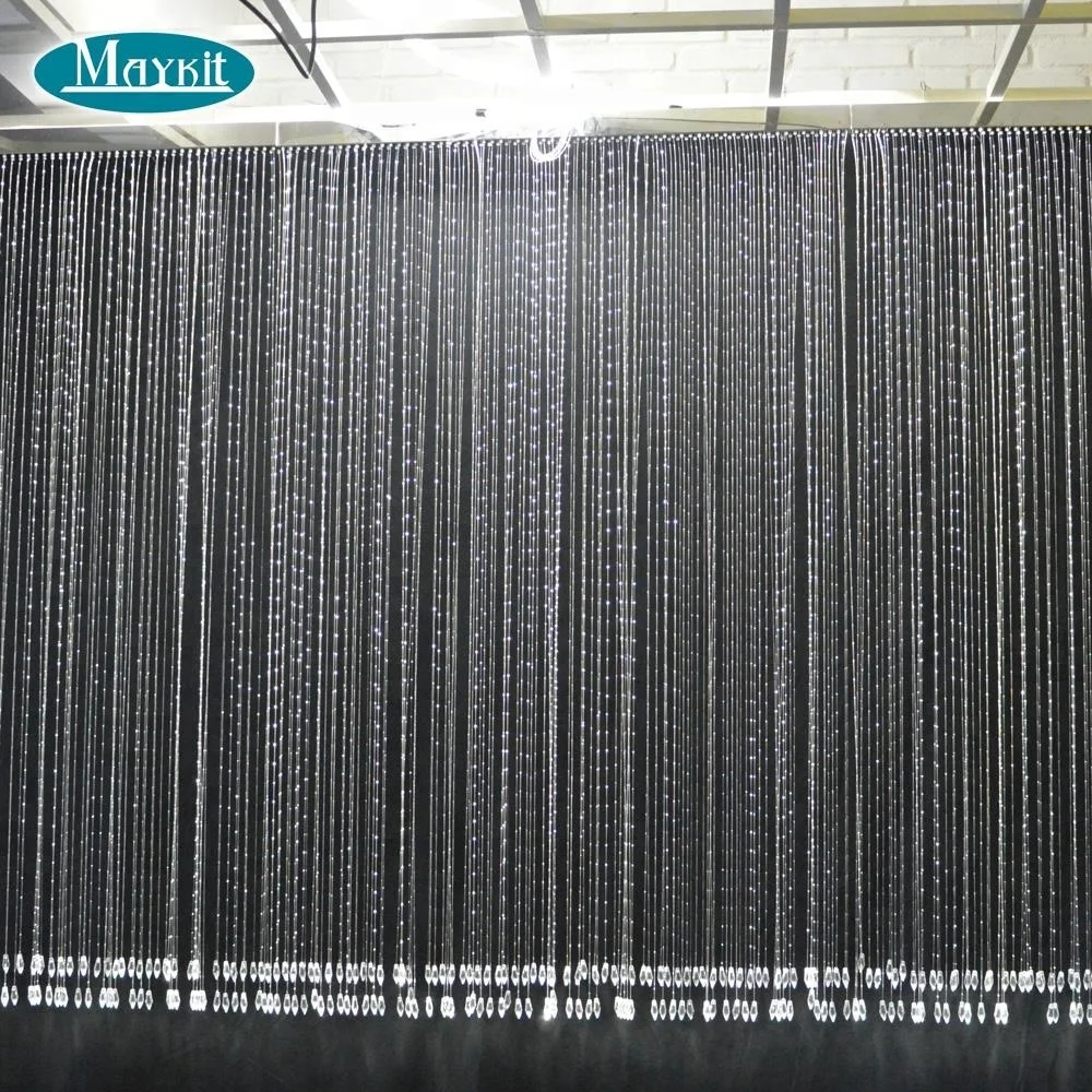Sparkle Flash Point Fiber Optic Cable  for LED Fiber Optic Sensory Light Curtain Waterfall Light