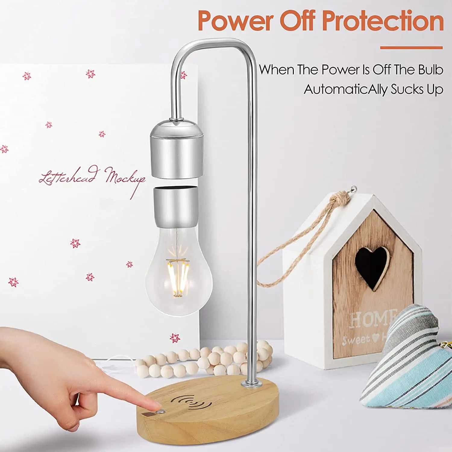 
Magnetic Levitation device LED Light lamp Magnetic Levitation led desk lamp 