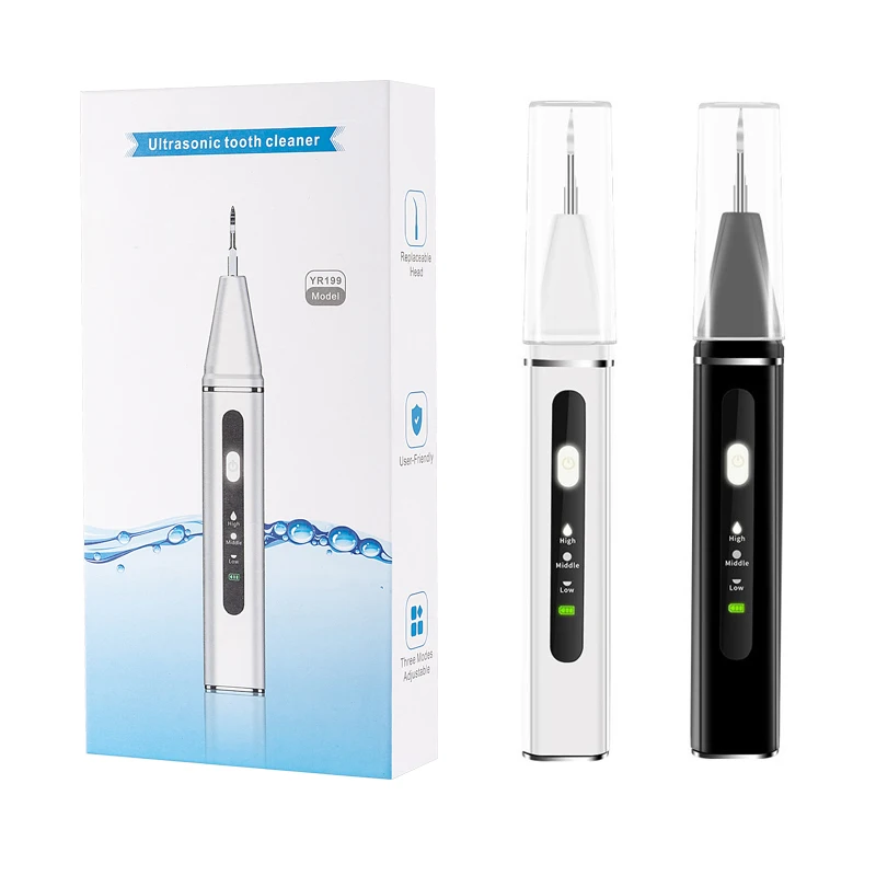 Ultrasonic Electric Tooth Scaler Cleaner with 3 Modes Remover for Teeth 100% Safe