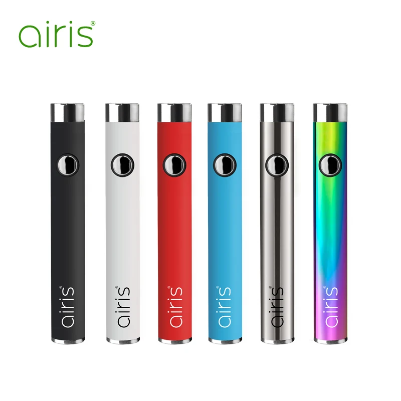 Airis Vertex 2.0 Bottom Micro USB Charge 510 Thread Vape Battery With Box Packaging