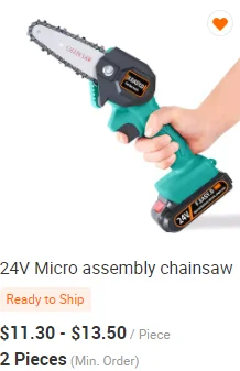 one hand chainsaw