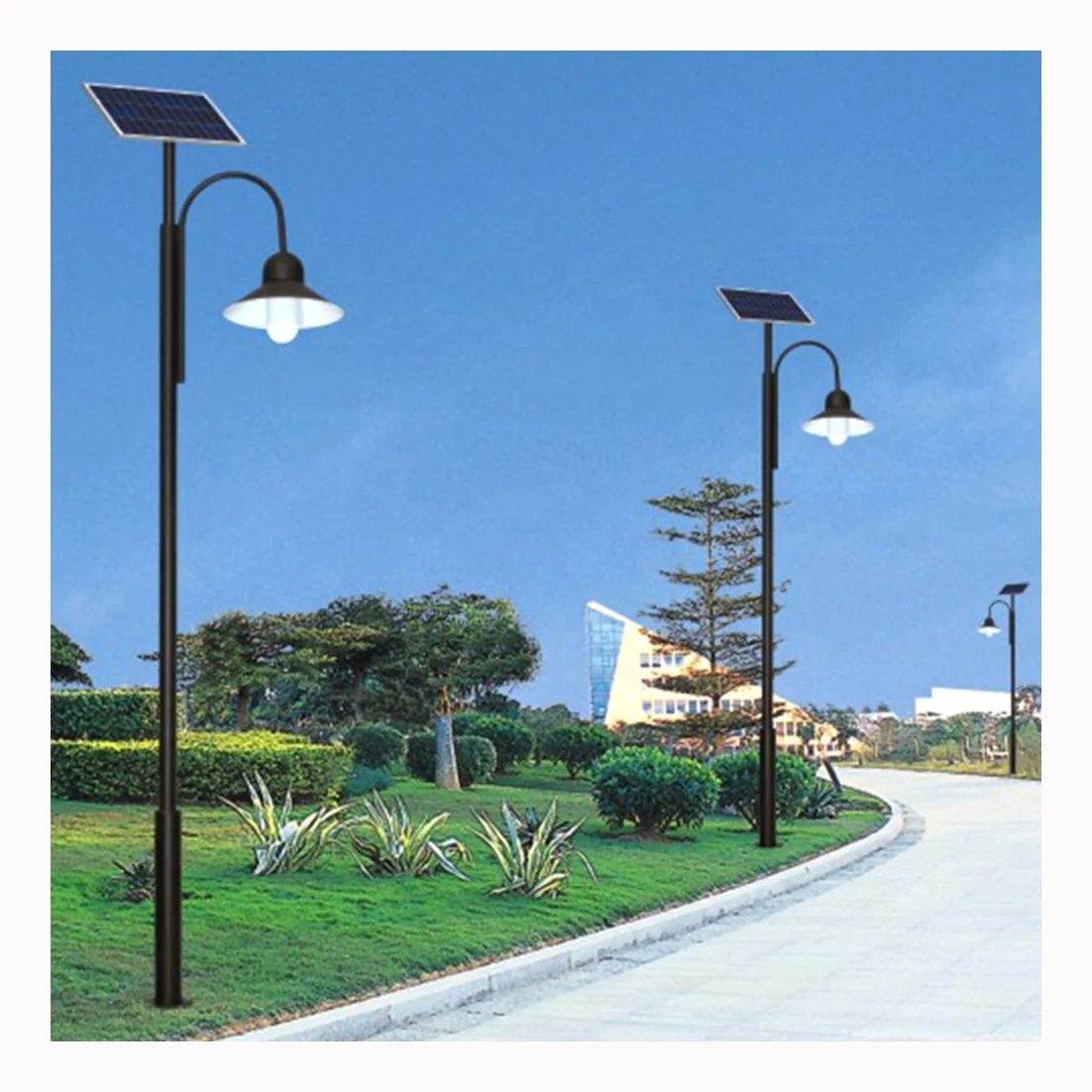 Die-casting Iron Lamp Pole Galvanized Steel Street Light Pole for Roadway Lighting