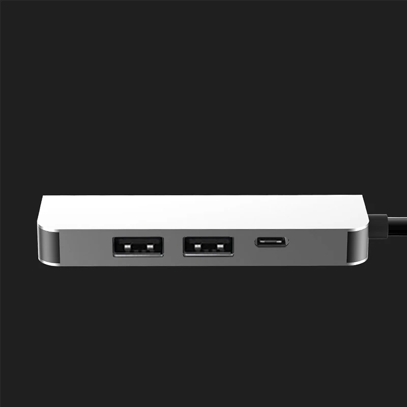usb c hubs 4 port usb 3.0 hub 60W Pd 4K HDMI 4 in 1 Type Cfor MacBook  Laptops