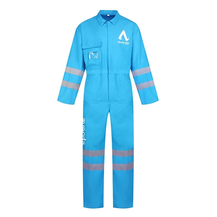 Hot Sale Men Reflective Fireproof Plus Safety Boiler Suit Coverall Fire Resistant