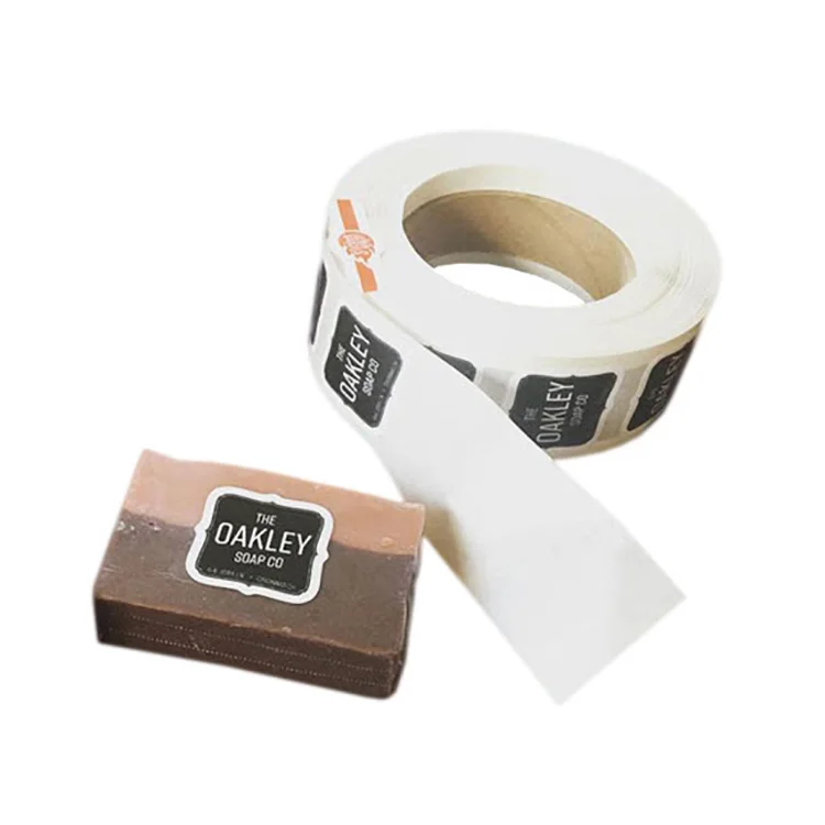 Manufacturer custom soap sticker label  vinyl logo label stickers,adhesive waterproof custom sticker label with logo printed