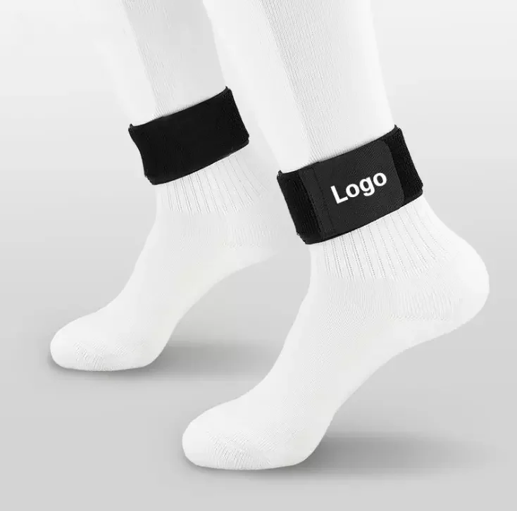 Customize LOGO Compression Strong Elastic Shin Guard Stay Shin Pad Football Shin Guard Straps