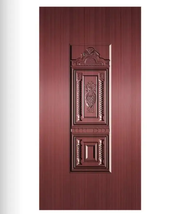 Emboss Design Custom Thickness Color Steel Gate sheet Plate for Door Manufacturing