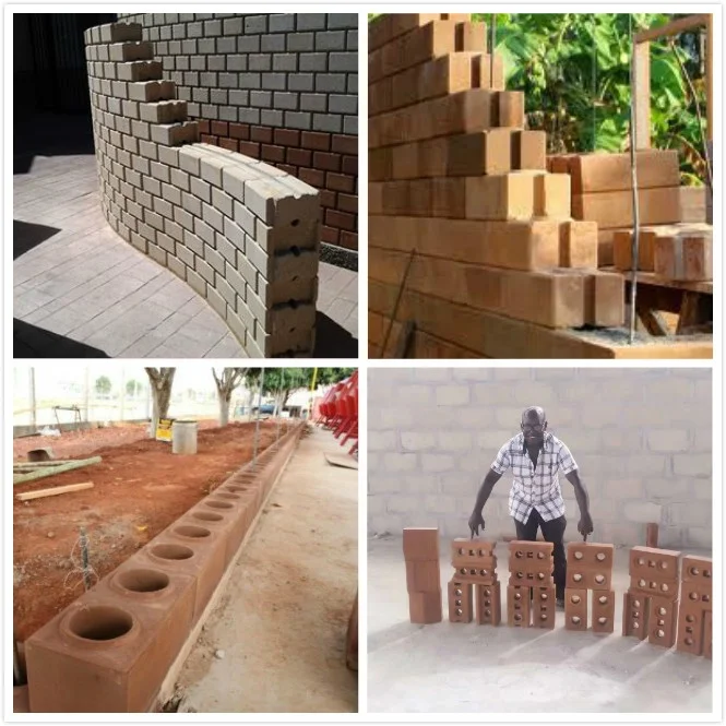 Небольшая глиняная грунтовая блокировочная машина для производства кирпичей цена в Индии