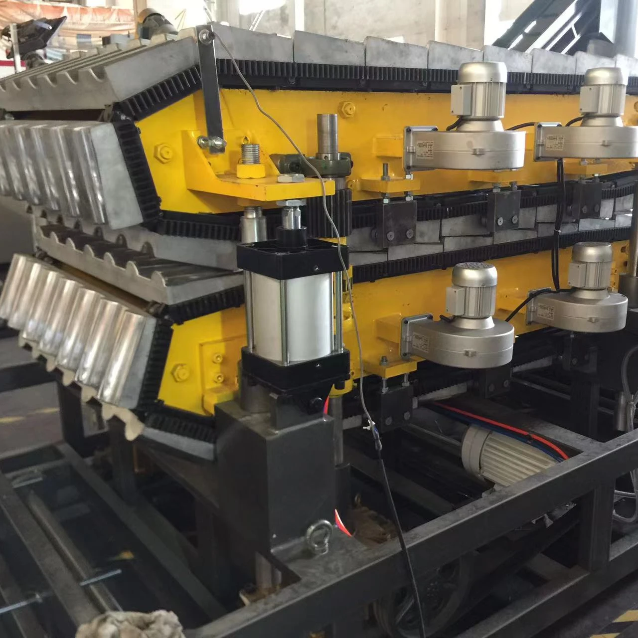 Fosita Plastic PVC ASA  Roof Tiles Extruder Extrusion Line Making Machine