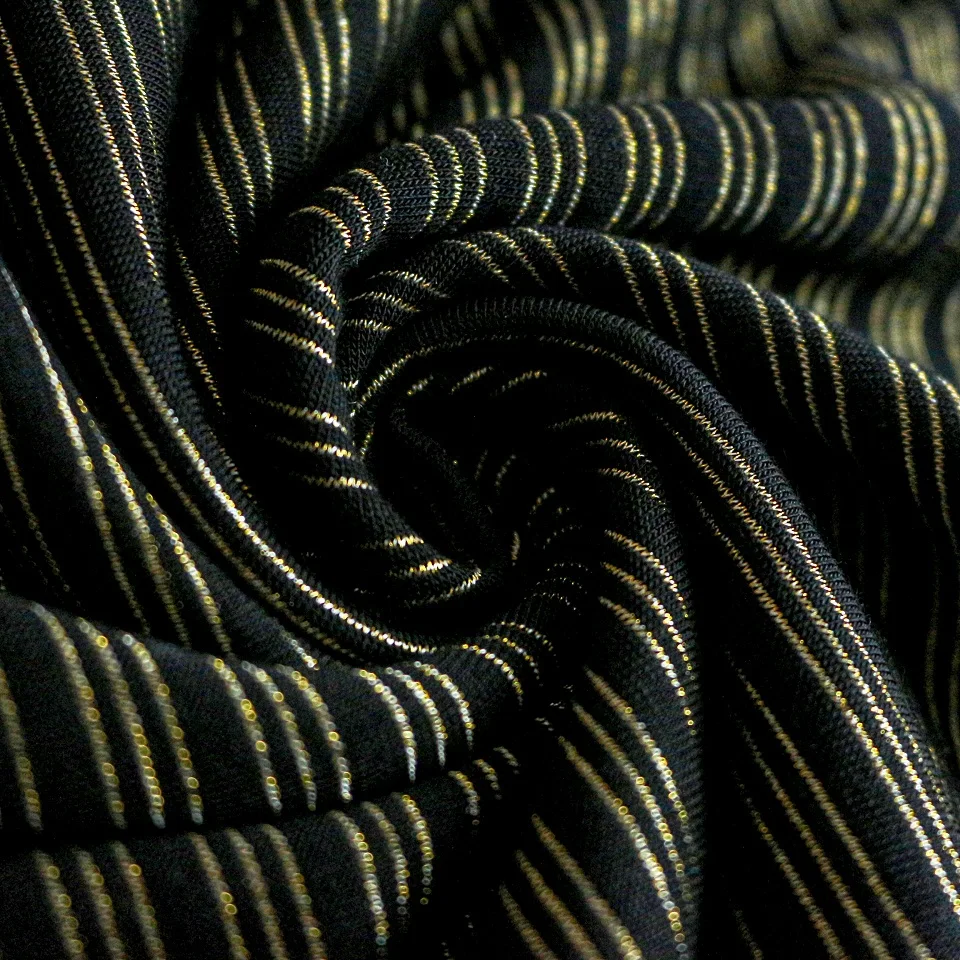 Лидер продаж фабричная оптовая продажа трикотажная полосатая ткань Oeko-tex 100 Lyocell purl fabric 100% Fabric