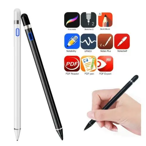 Active stylus pen with custom logo for Apple device  iPad iPhone touch screen