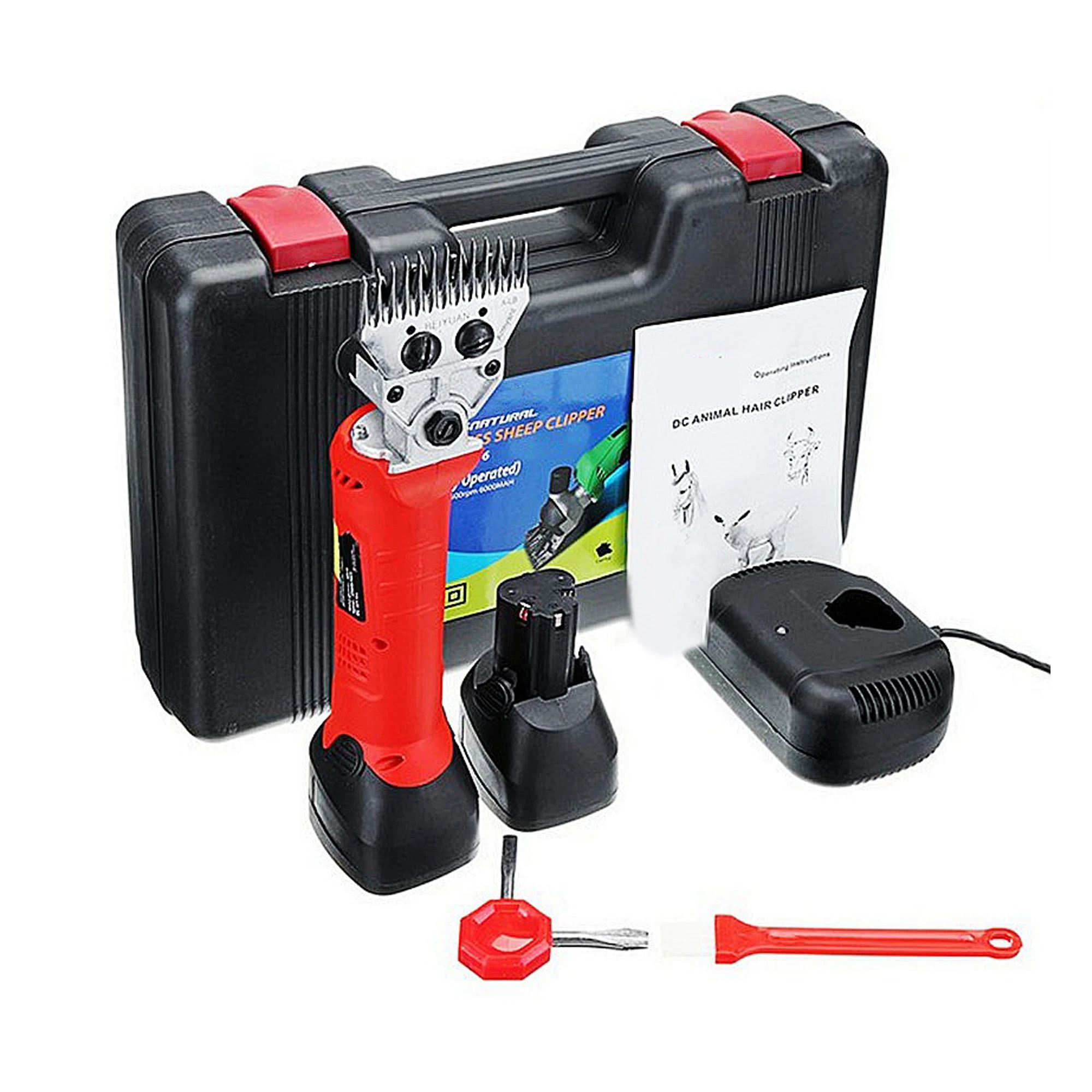 Factory price 480W Professional Portable Cordless Electric sheep wool shear machine sheep clipper