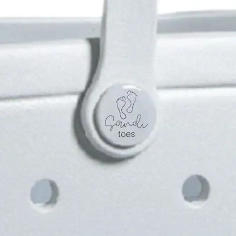 Manufacturer OEM ODM design Bag accessories buckles Rubber Silicone Beach Bag accessories customize Beach bag buttons buckles