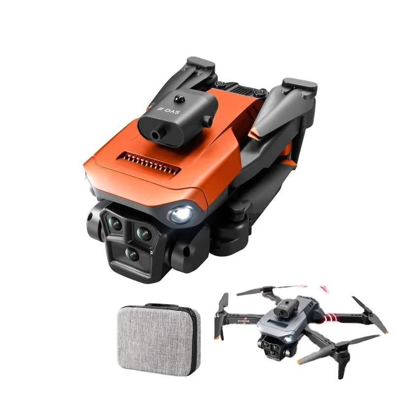 JHD New K6 Max Mini Drone Professinal 3 Cameras Wide Angle Optical Flow Localization Four-way Obstacle Avoidance RC Quadcopter