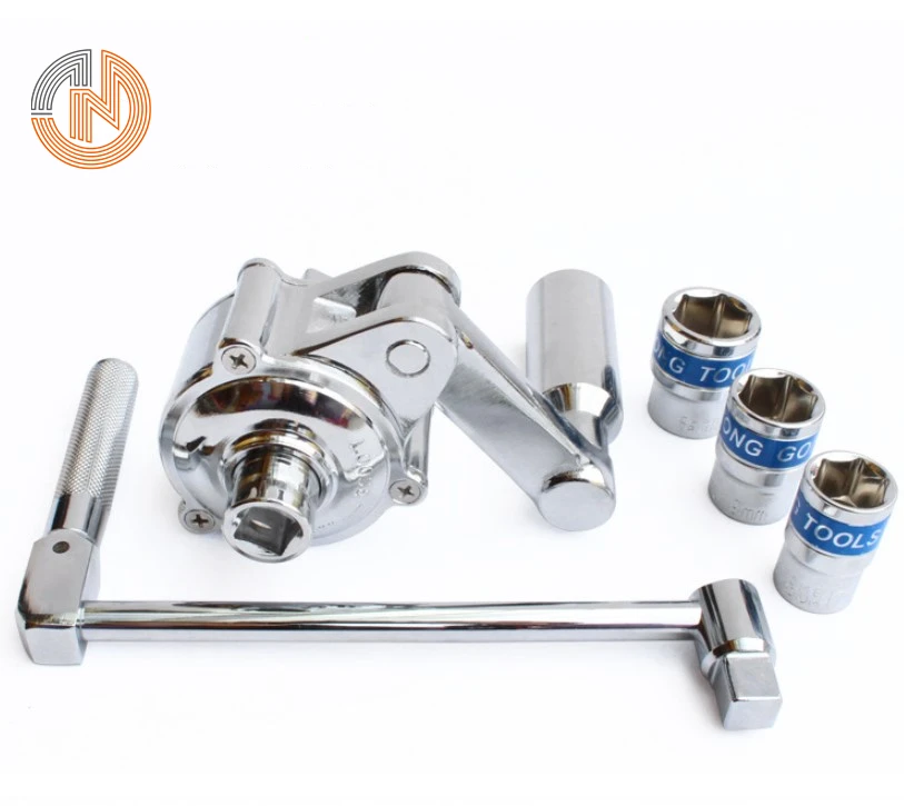 Winding vanadium steel Car repair off-road vehicle labor-saving wrench increase tire unloader nut remover vehicle tool