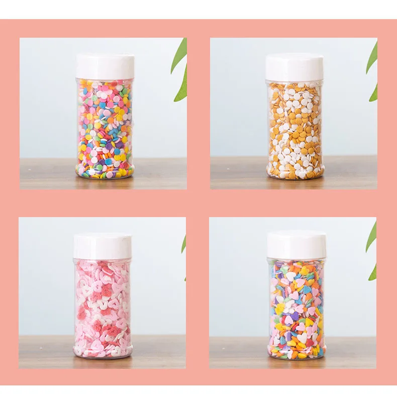 80g /Bottle Baking Chocolate Ice Cream Baking Decorative Candy Chips Edible Sugar Cake Sprinkles