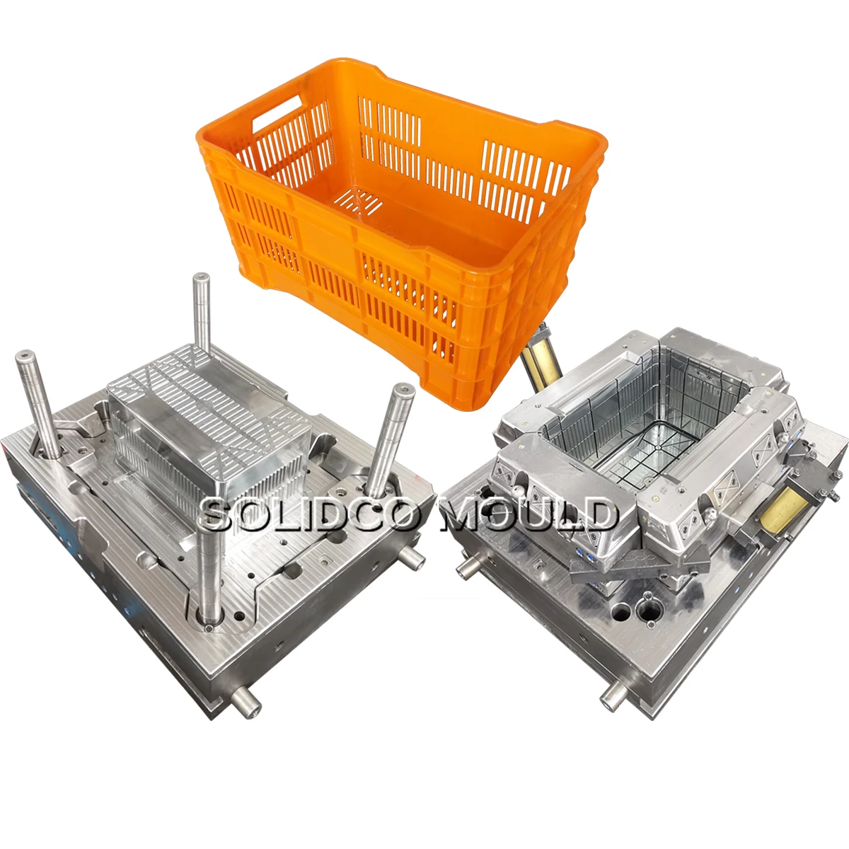 Plastic Pp Crates For Fruits And Vegetables Mould