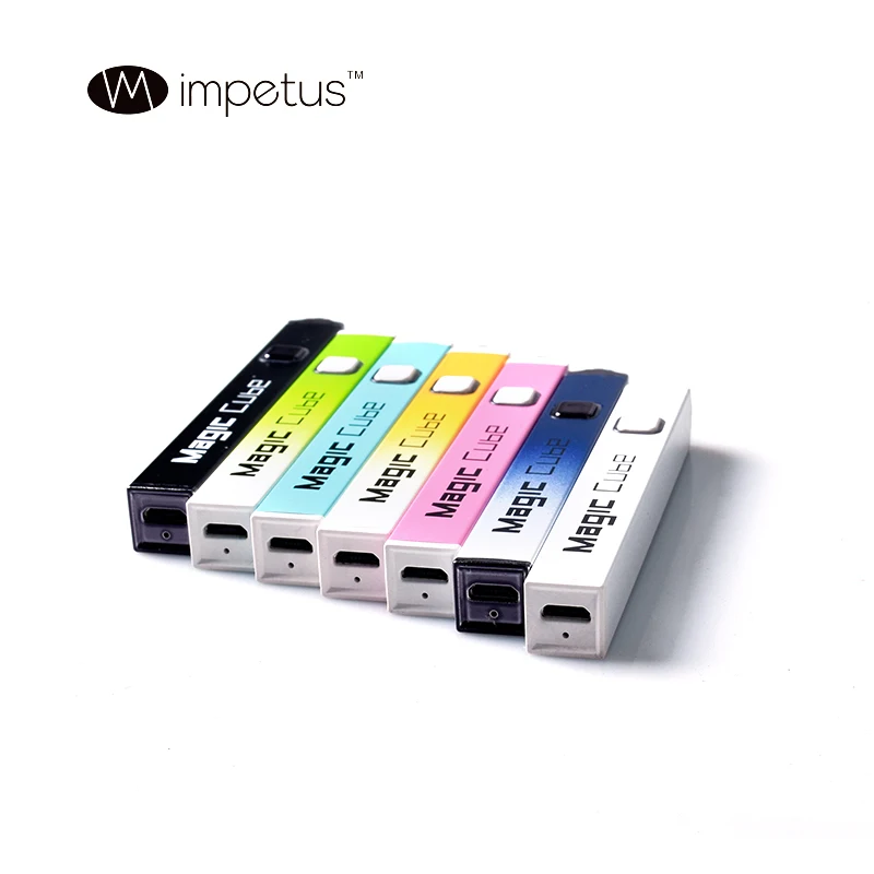 OEM wholesale 510 Thread 400mAh battery Starter Kit CBD Oil Rectangular shape Vape Battery