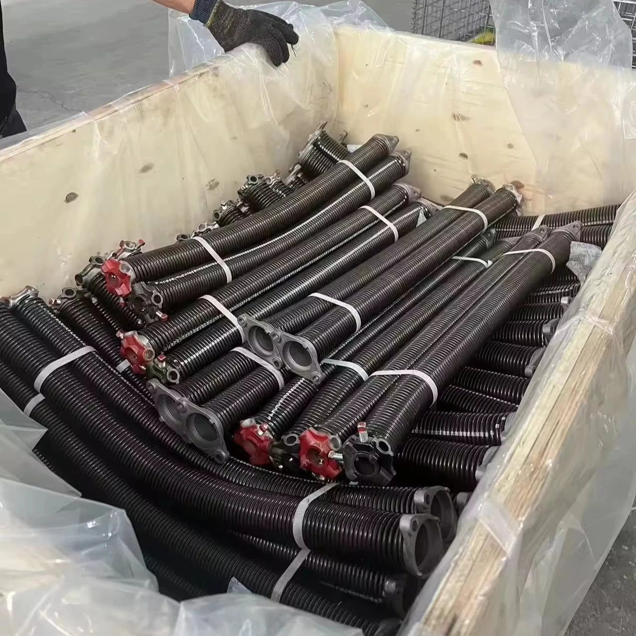 Wholesale Manganese Steel Industrial Spiral Double Automatic  Torsion Garage Door Spring