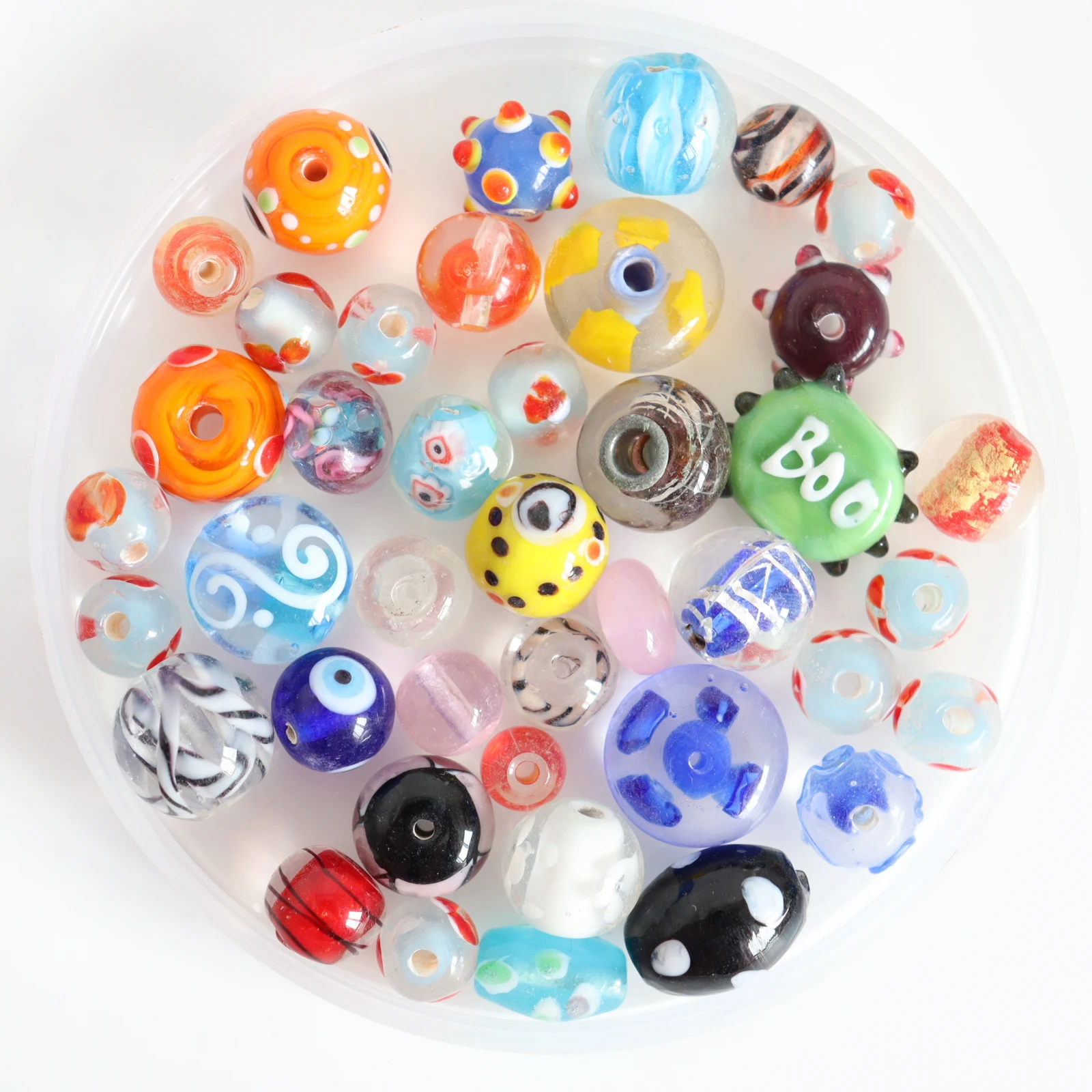 round murano mixed glass beads mix for jewelry making