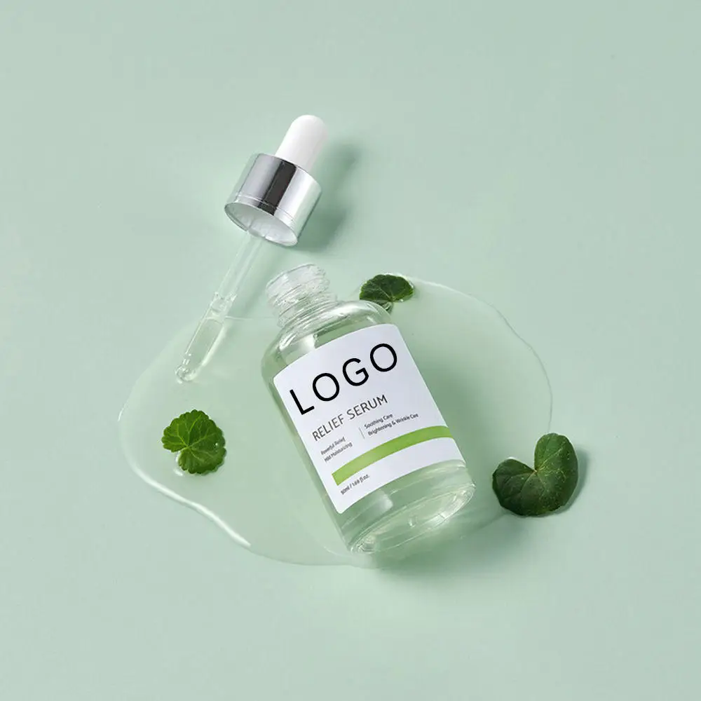 BLIW Private Label Whitening Anti Acne Brightening Natural Skincare Products Beauty Cosmetics Centella Asiatica Skin Care Set