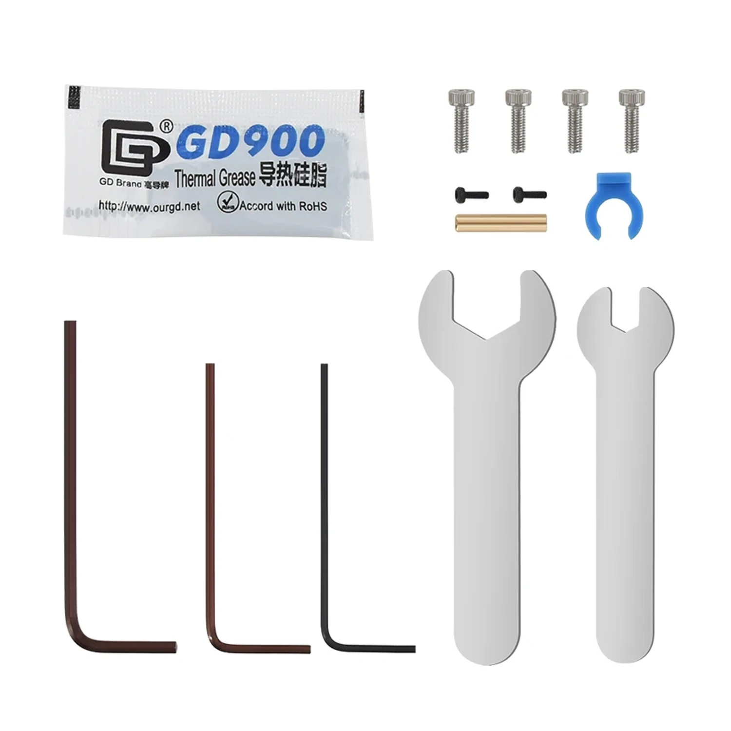 Dragonfly Hotend BMO BMS Bi-metal Heat Break Plated Copper Dragon Titan DDB Extruder 3D Printer Parts For Ender 3 V2 CR10