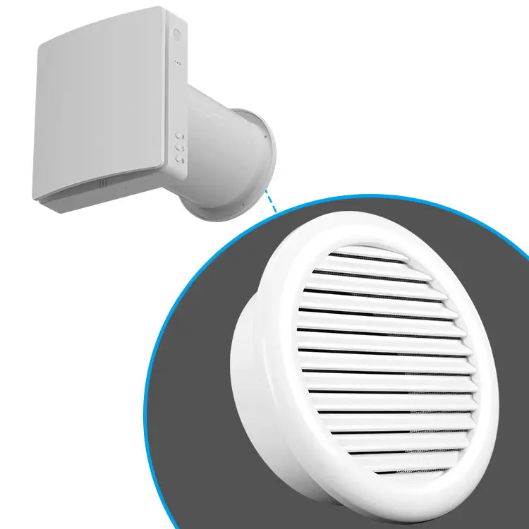 Airwoods residential erv energy recuperator heat recovery ventilation unit