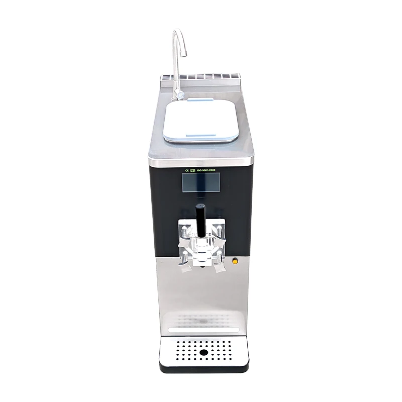 Brazil Acai Yogurt Milkshake Blending Machinery Soft Ice Cream Machine