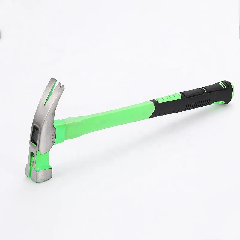 45 # steel insulated wooden handle with magnetic anti slip claw hammer