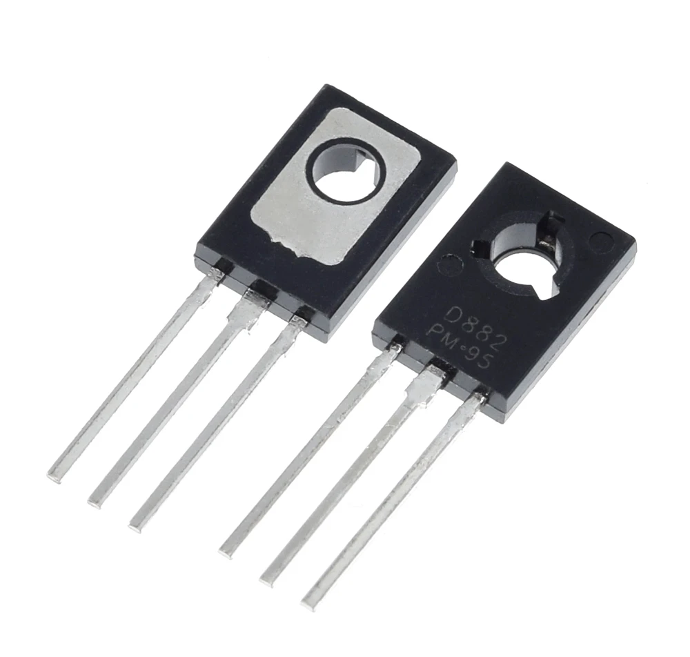 (Electronic Components)Integrated Circuits Transistor 3A 40V TO-126 NPN power transistor D882 2SD882