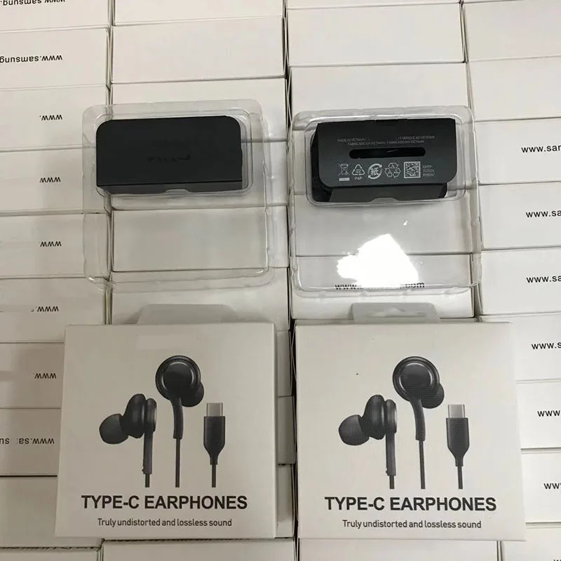 S20 Earpiece IG955 Original Retail Box Headphones in ear USB-C Headset Earphones Type-C for Samsung Galaxy S22 for AKG Vietnam