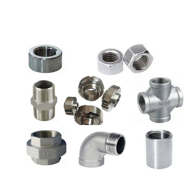 Casting PT / NPT / BSPT Stainless Steel Plumbing Fittings With Factory Price