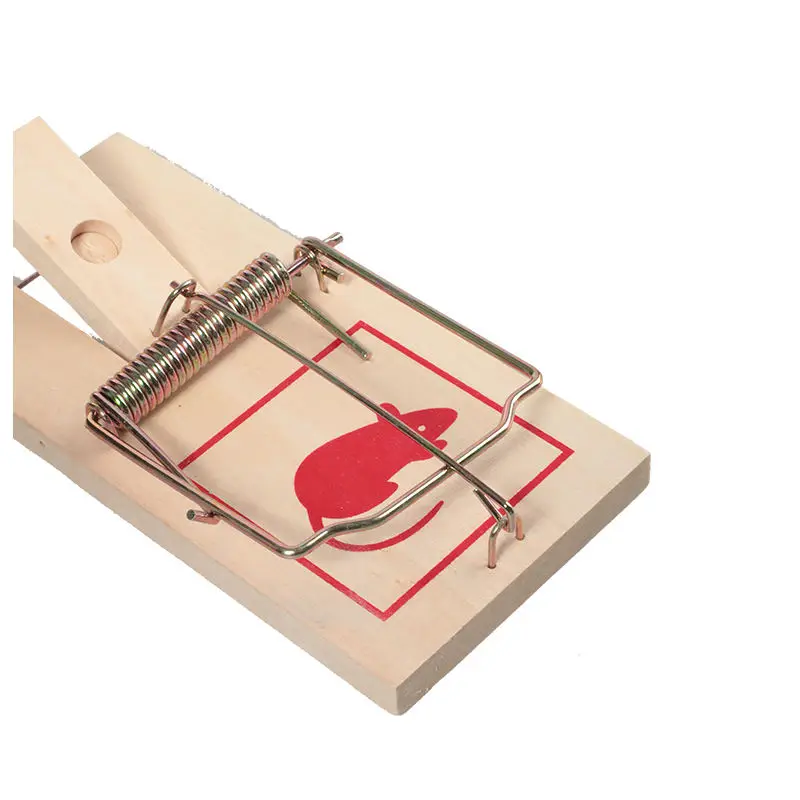 Factory Double Spring Wooden Mouse Trap Smart Rodent Rat Trap With Competitive Price