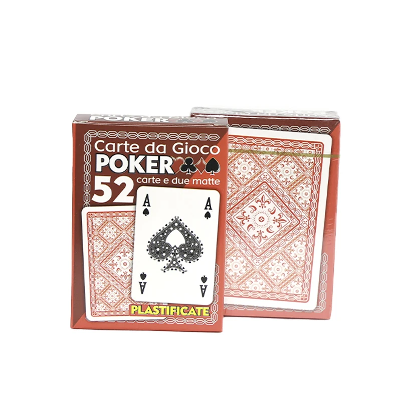Low Moq Durable Board Game Card Entertainment Custom Design Playing Cards Poker