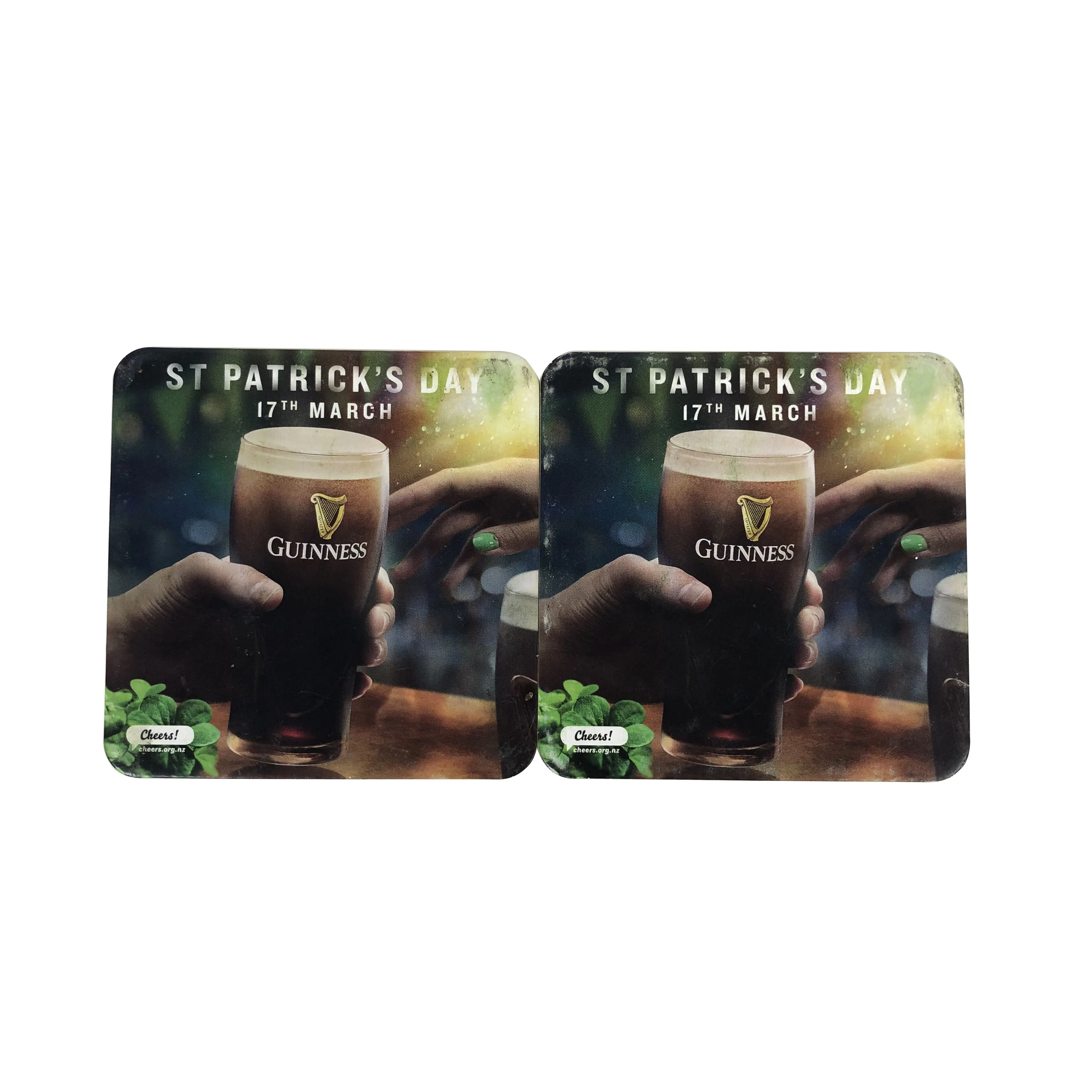 custom OEM cardboard beer mats disposable coaster beer coaster for bar ,hotel ,restaurant